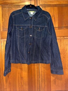 Sigrid Olsen Dark Blue Denim Jacket